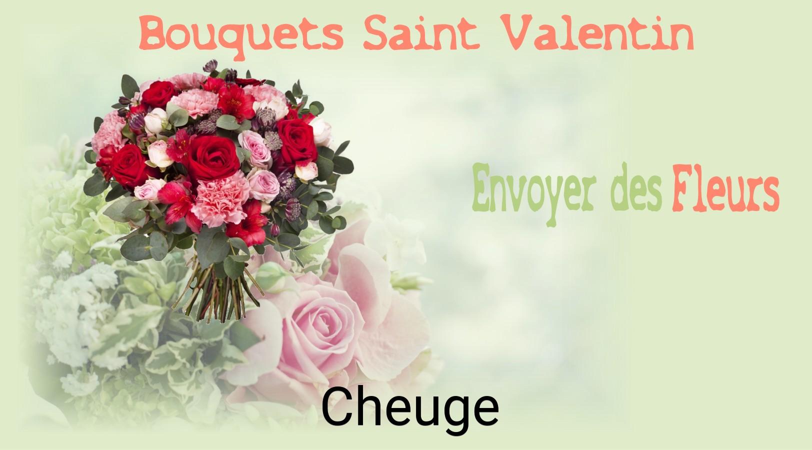 Roses de Saint-Valentin livrées à Cheuge